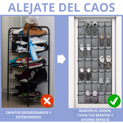 ORGANIZADOR ZAPATILLAS, ZAPATOS, CALZADO - 35 BOLSILLOS