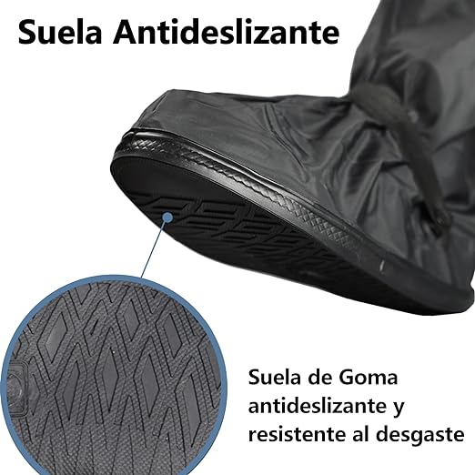 CUBRECALZADO IMPERMEABLE CON SUELA UNISEX