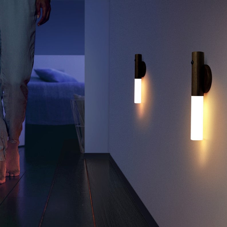 LUZ LED DE PASILLO COLOR MADERA