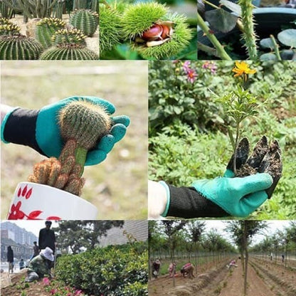 GUANTES DE JARDÍN CON GARRAS