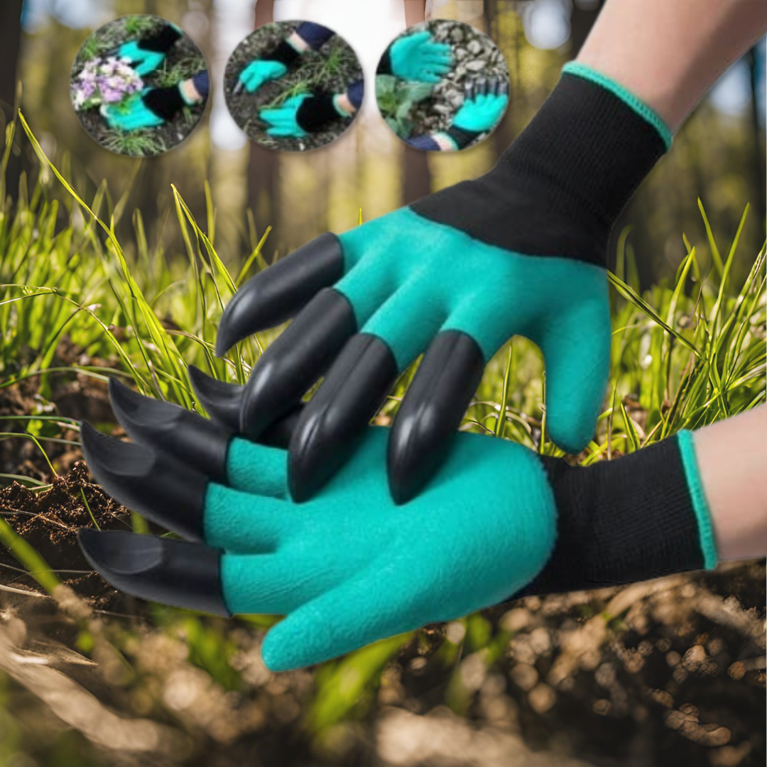 GUANTES DE JARDÍN CON GARRAS