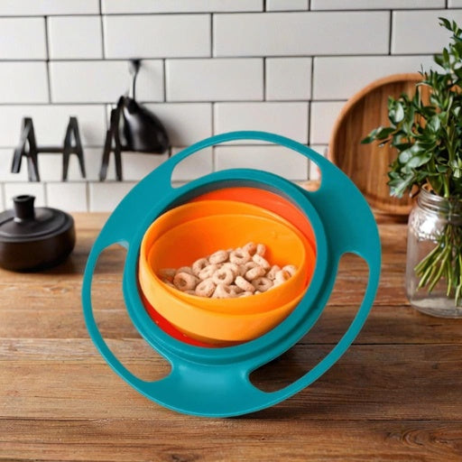 GYRO BOWL - PLATO ANTIVUELCO GIRATORIO PARA BEBÉ 360°